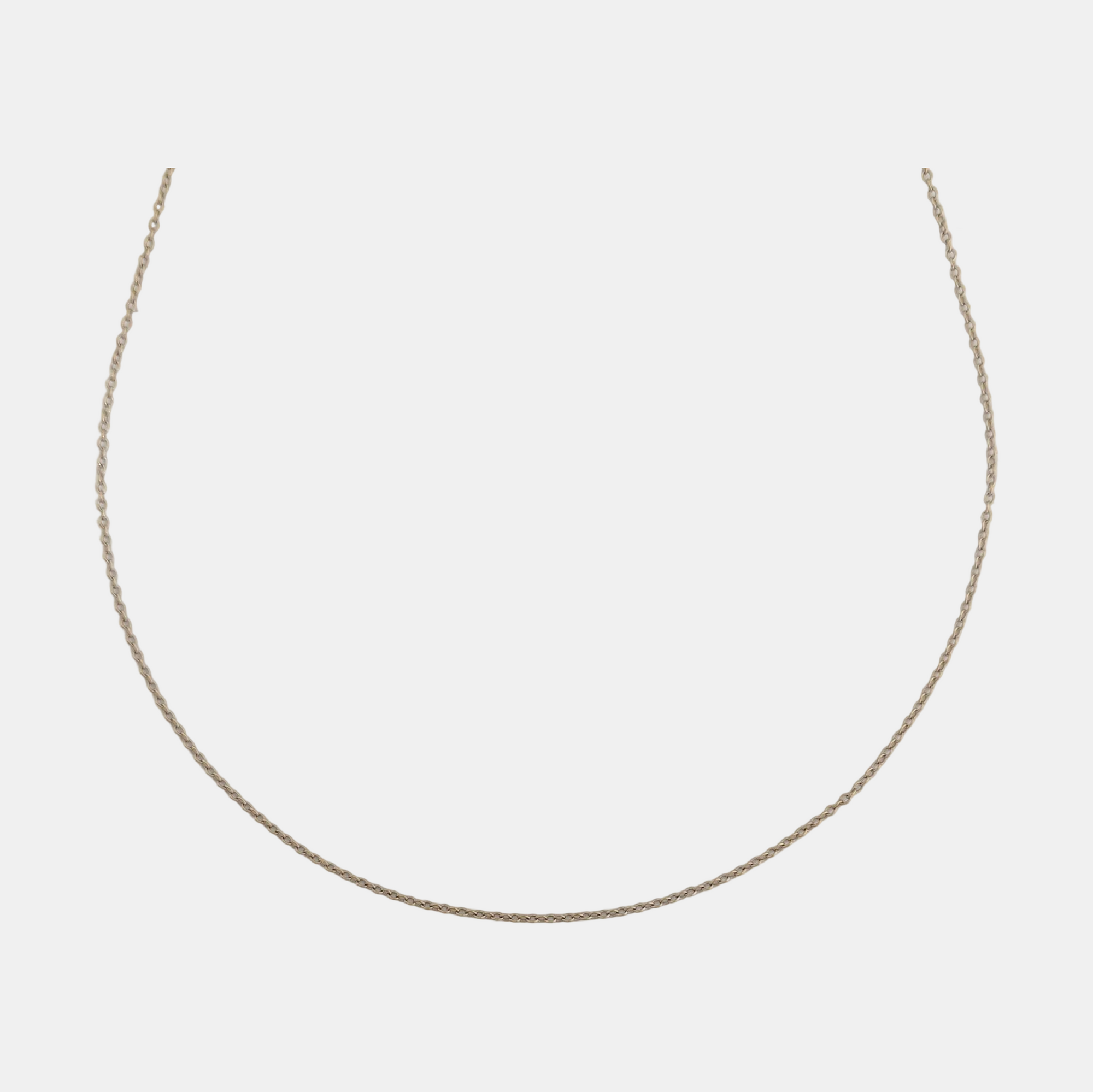 18k White Gold Silver Jewelry Set