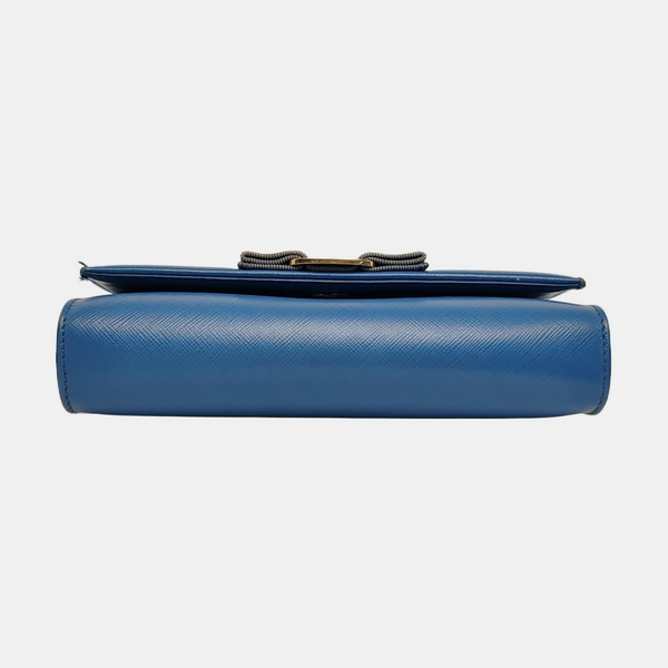 Ginny Calfskin Blue