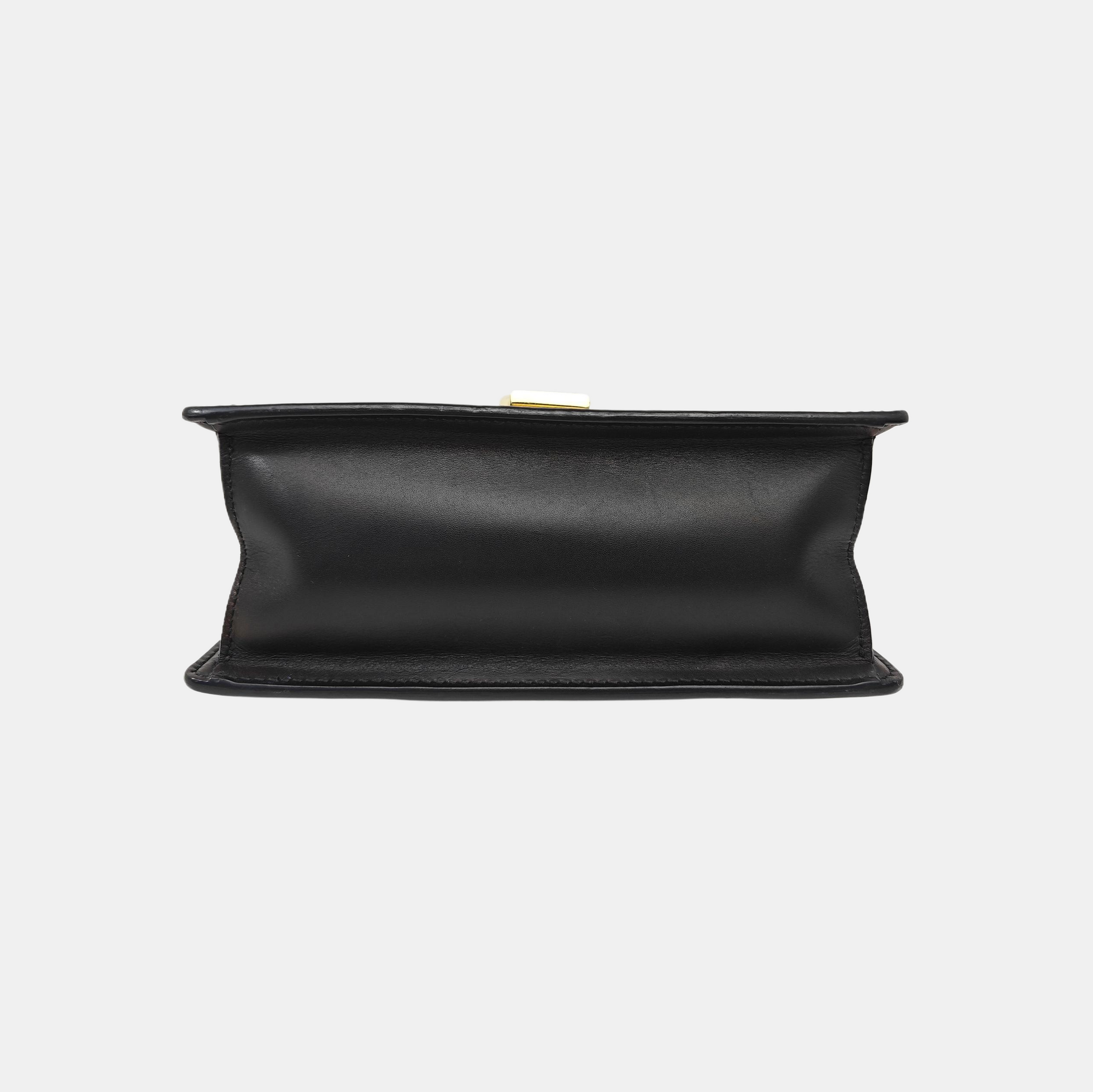 Sylvie Mini Calfskin Black