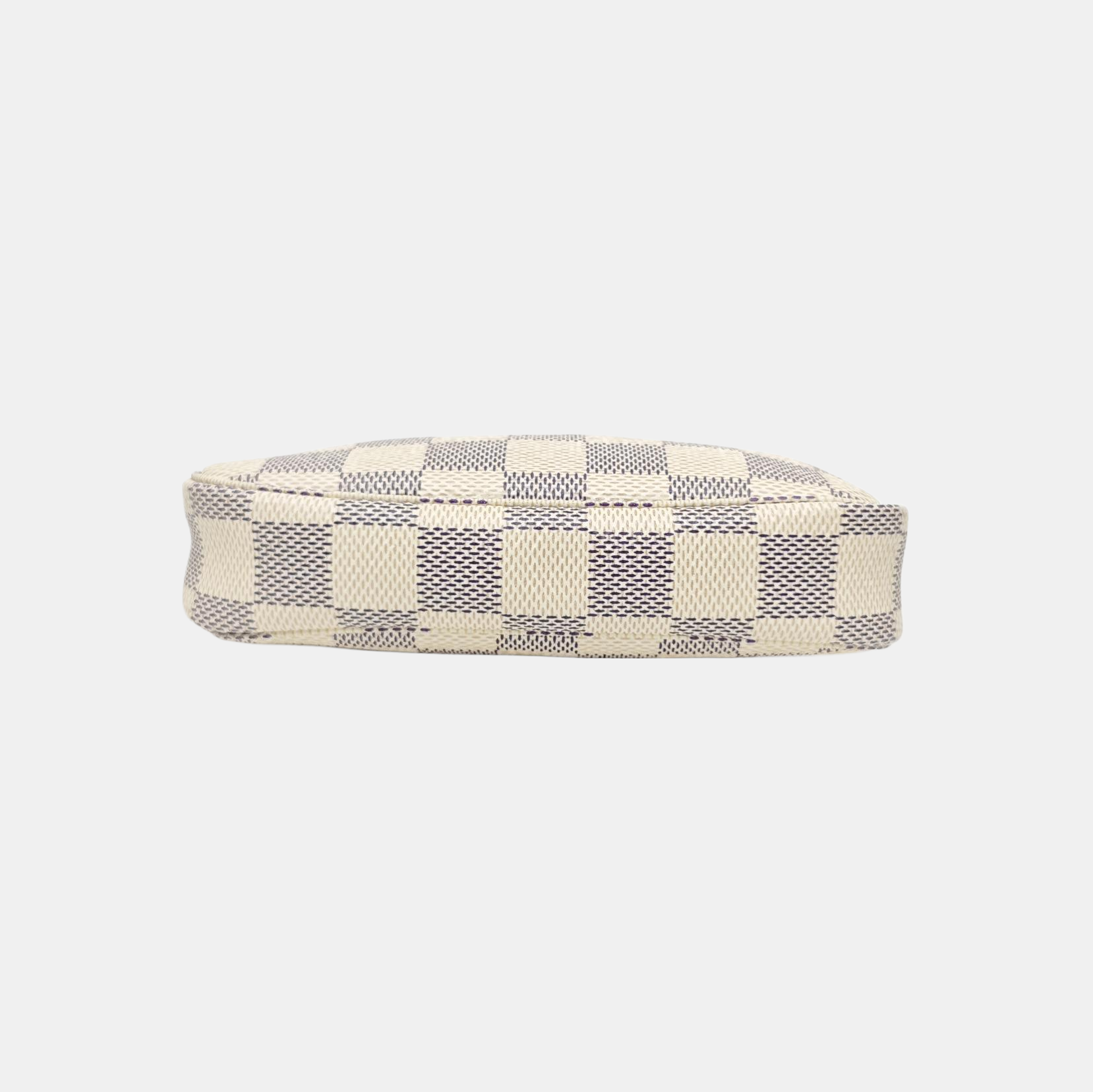ACCESSOIRES Mini Damier Azur Coated Canvas White