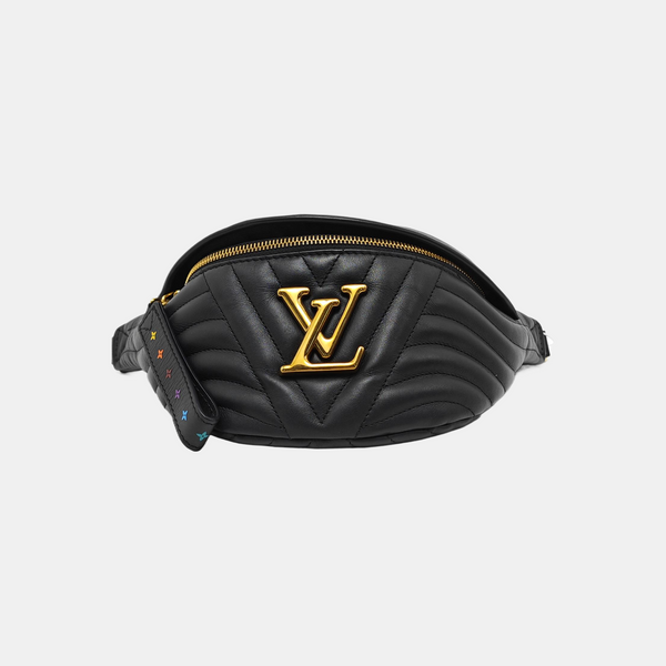 NEW WAVE Quilted Calfskin Black