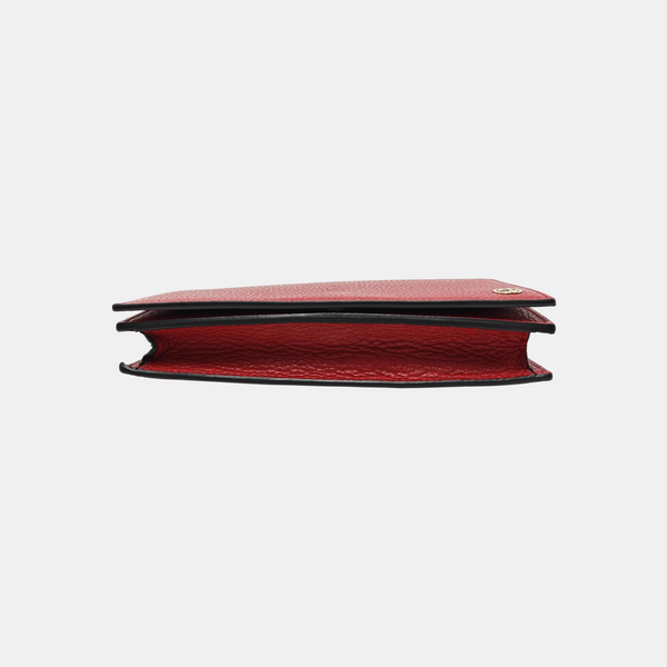 GG Marmont Super Mini Calfskin Red
