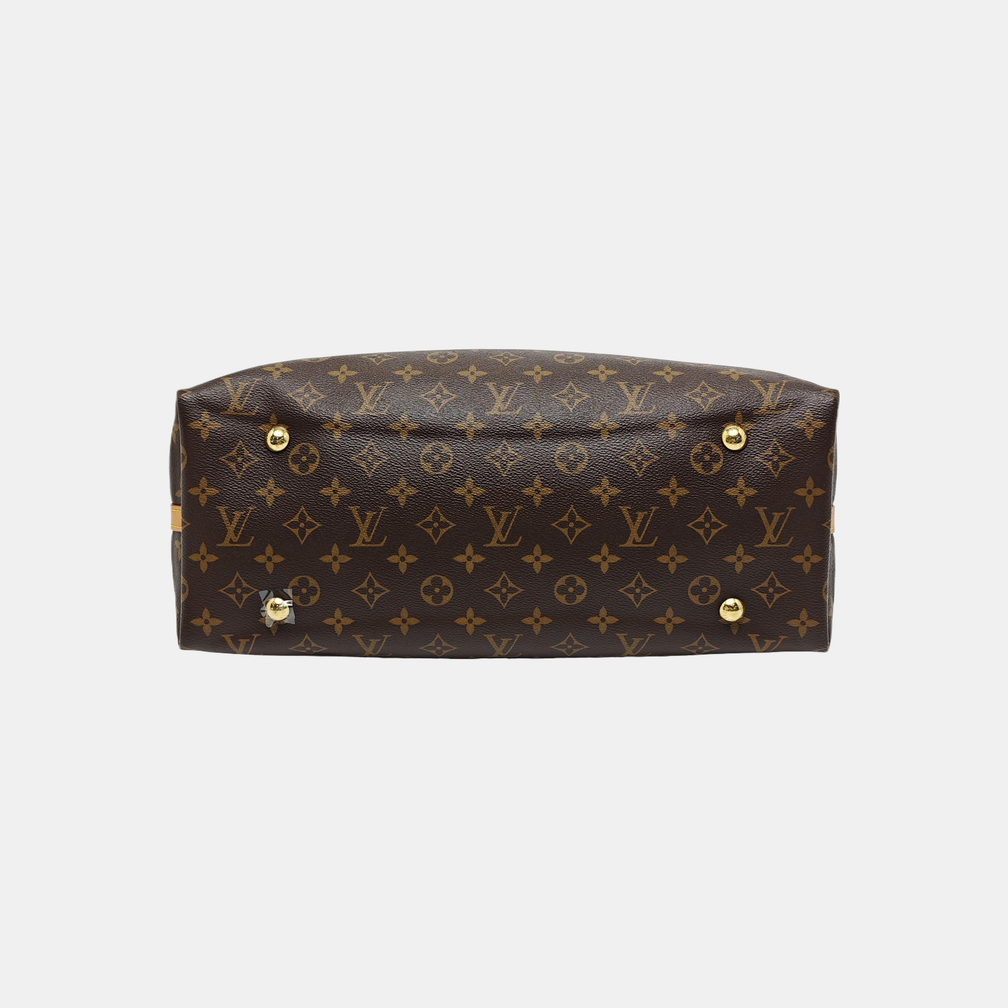 CARRYALL MM Monogram Coated Canvas Brown