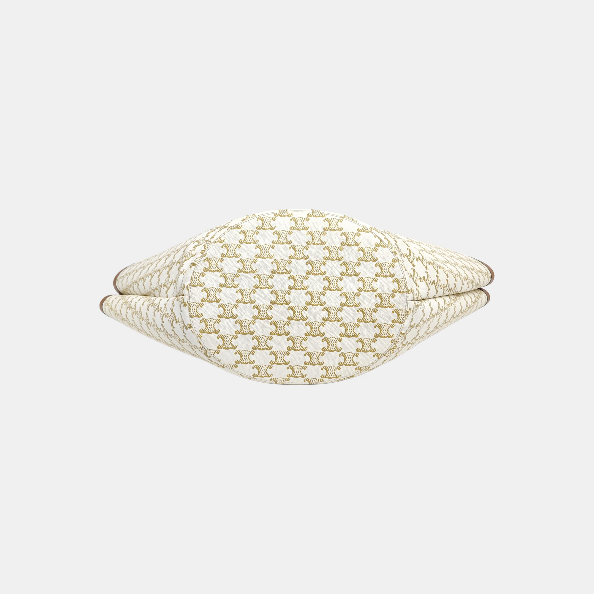 COUFFIN Large Coated Canvas White