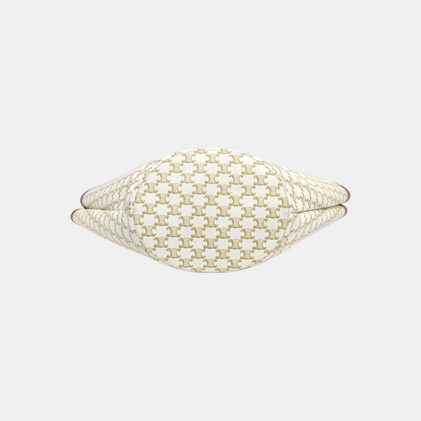 COUFFIN Large Coated Canvas White