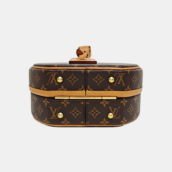 BOITE CHAPEAU PM Monogram Coated Canvas Brown