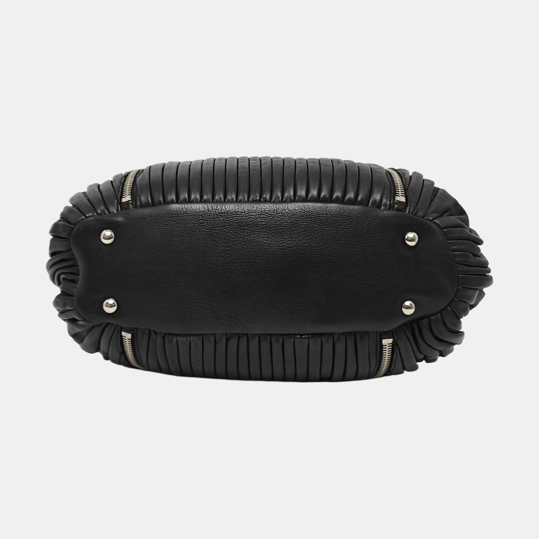 Large Leather Black