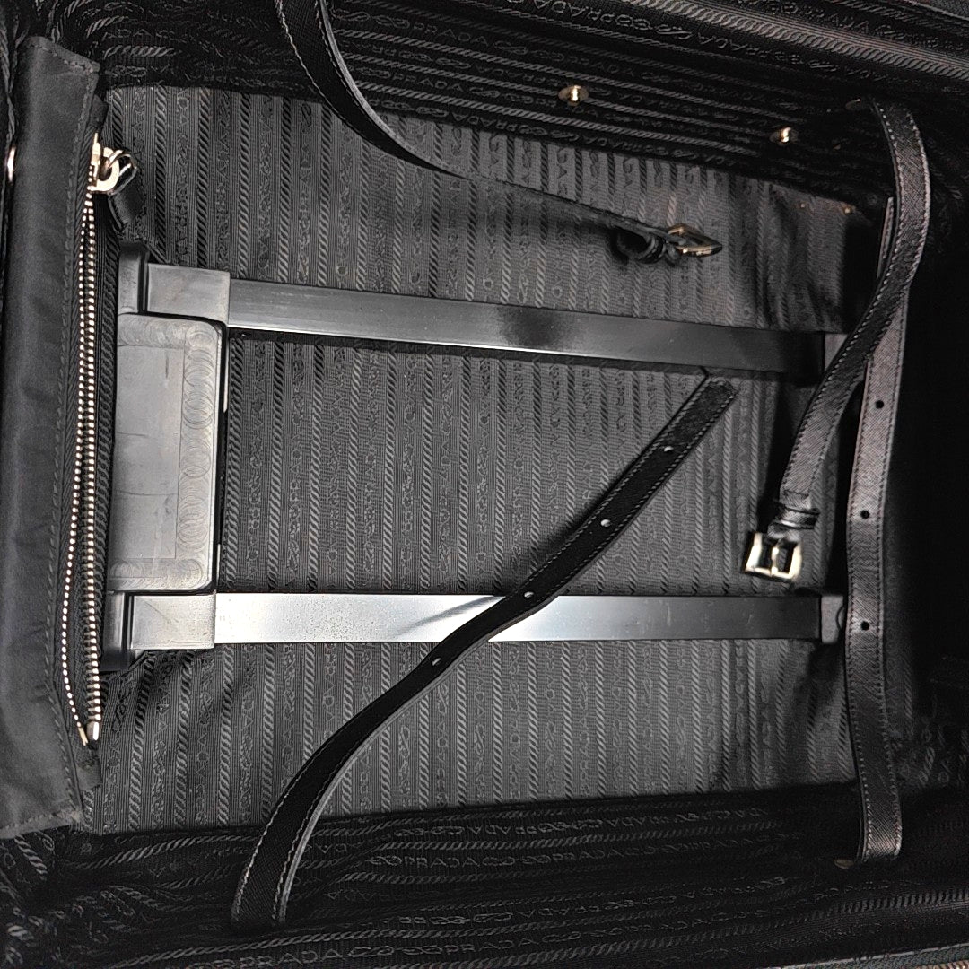 Nylon Luggage Black