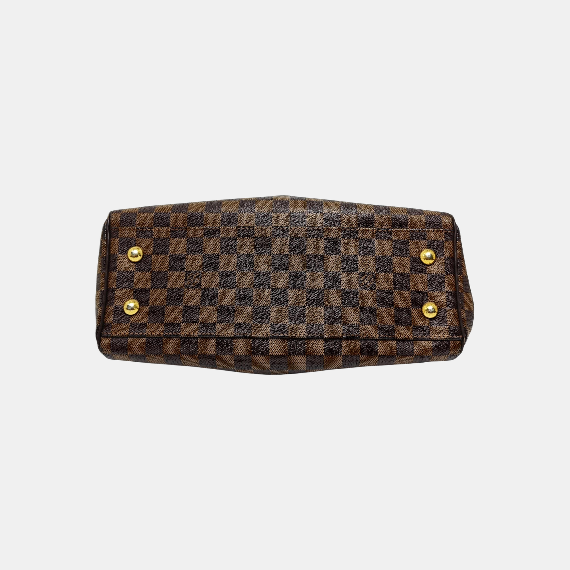 TREVI PM Damier Ebene Coated Canvas Brown