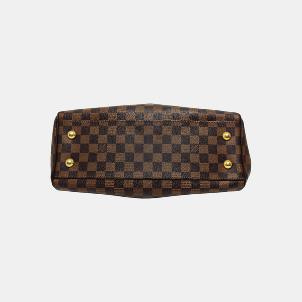 TREVI PM Damier Ebene Coated Canvas Brown