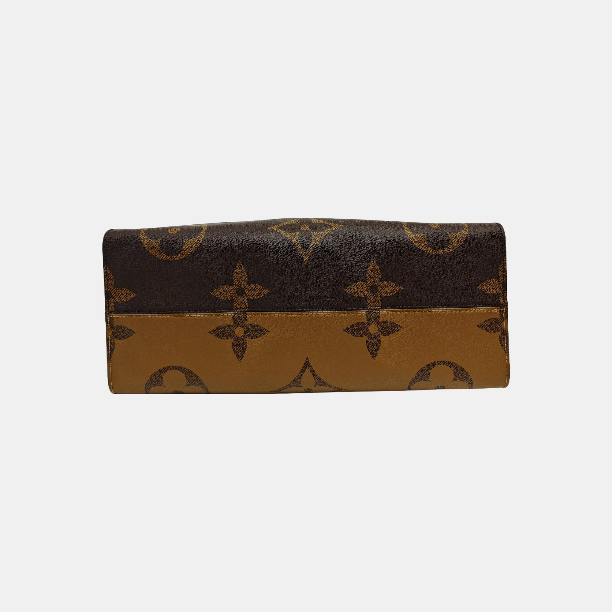 ONTHEGO GM Monogram Coated Canvas Brown