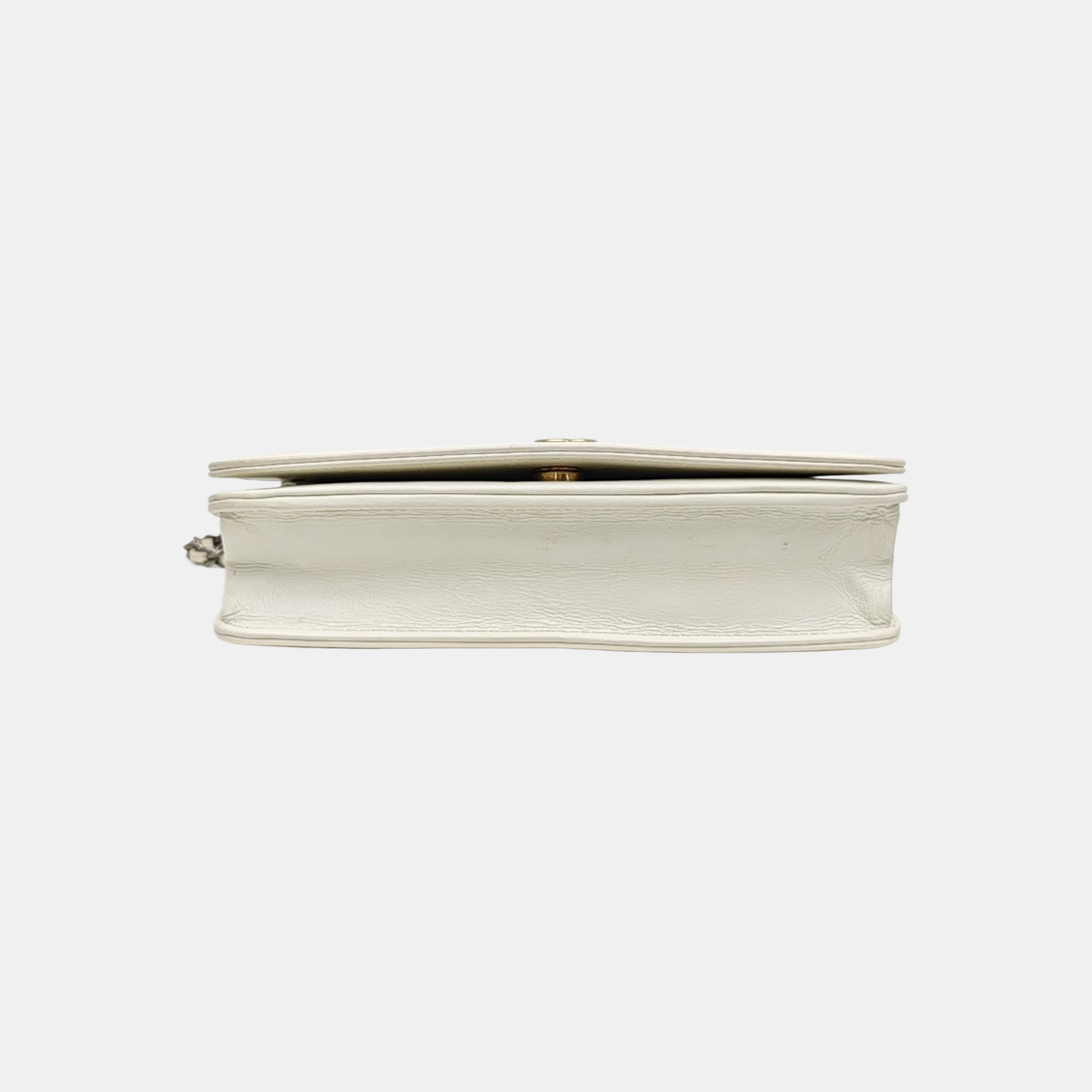 WOC Quilted Calfskin White