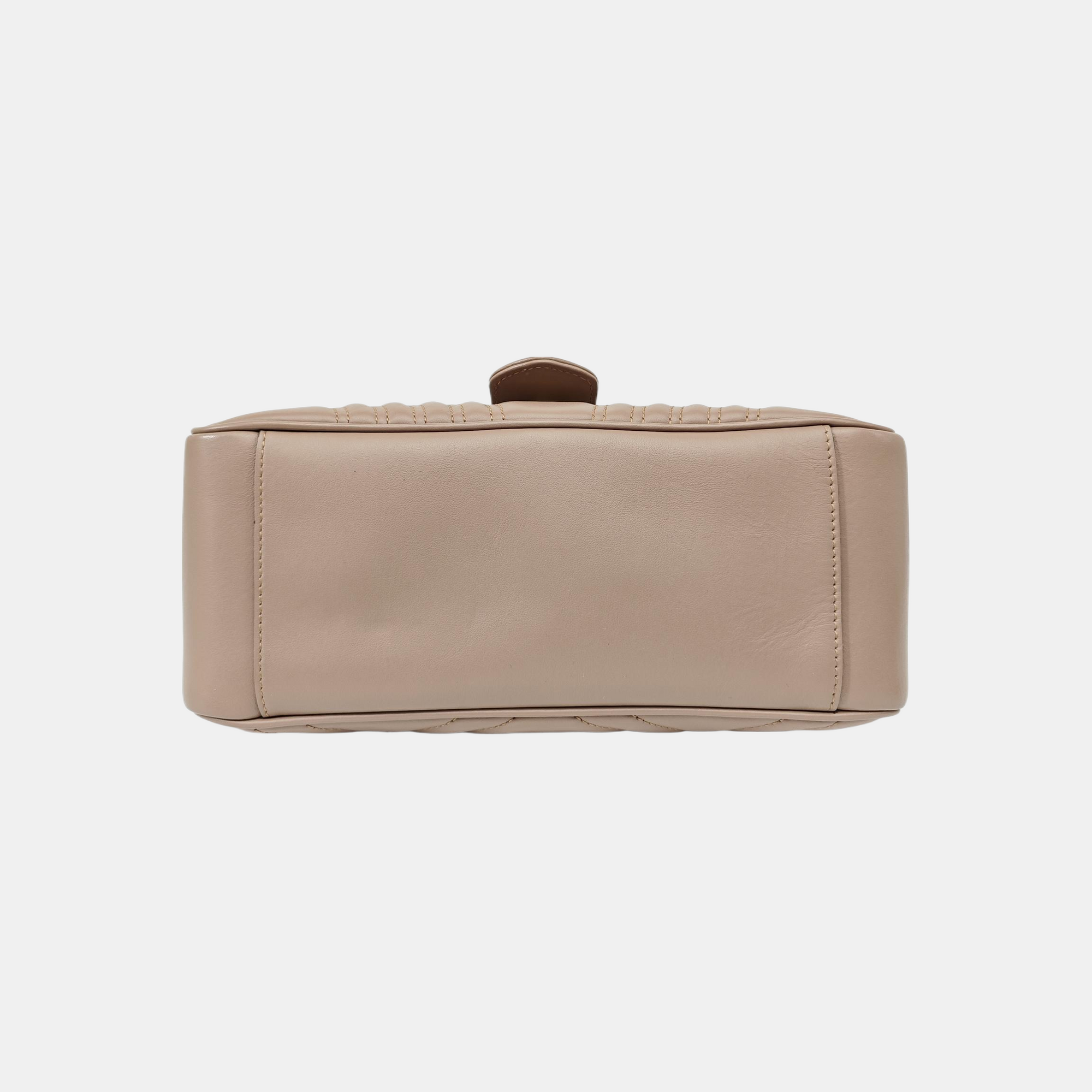 GG Marmont Small Quilted Calfskin Pink