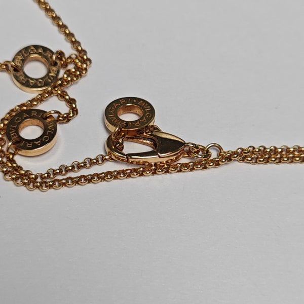 B.ZERO1 18k Rose Gold Necklace