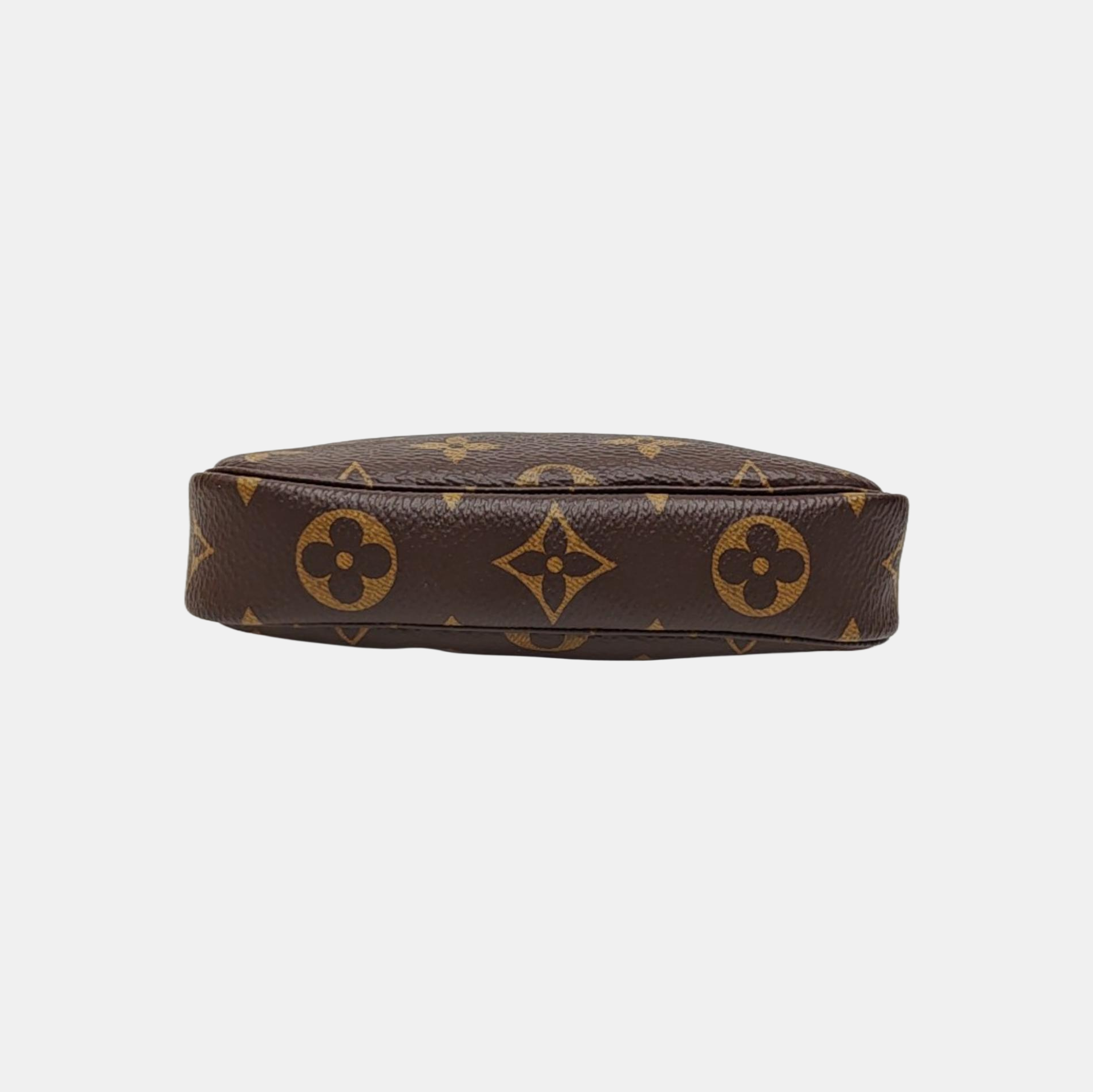 ACCESSOIRES Mini Monogram Coated Canvas Brown