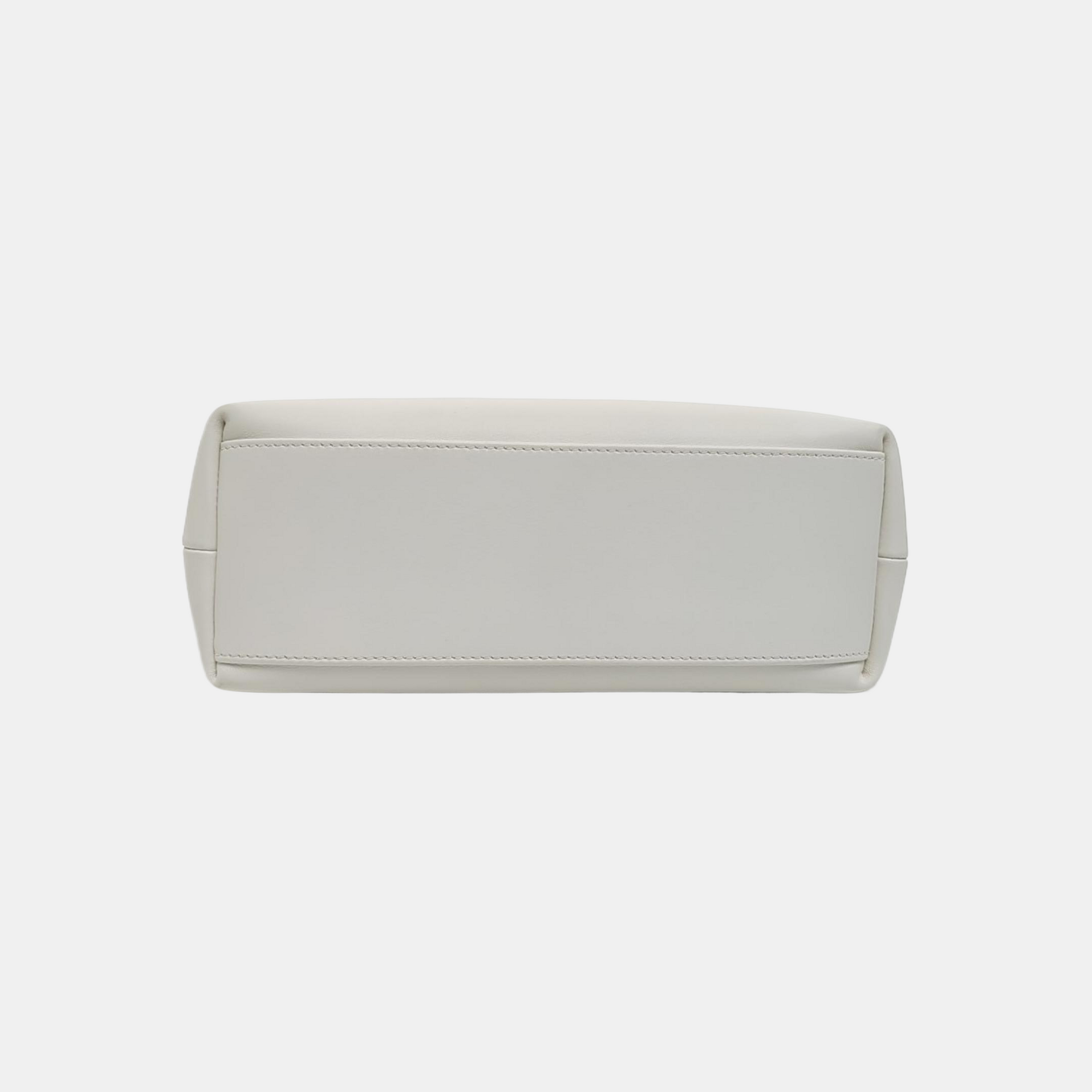 Dior Bow Small Lambskin White