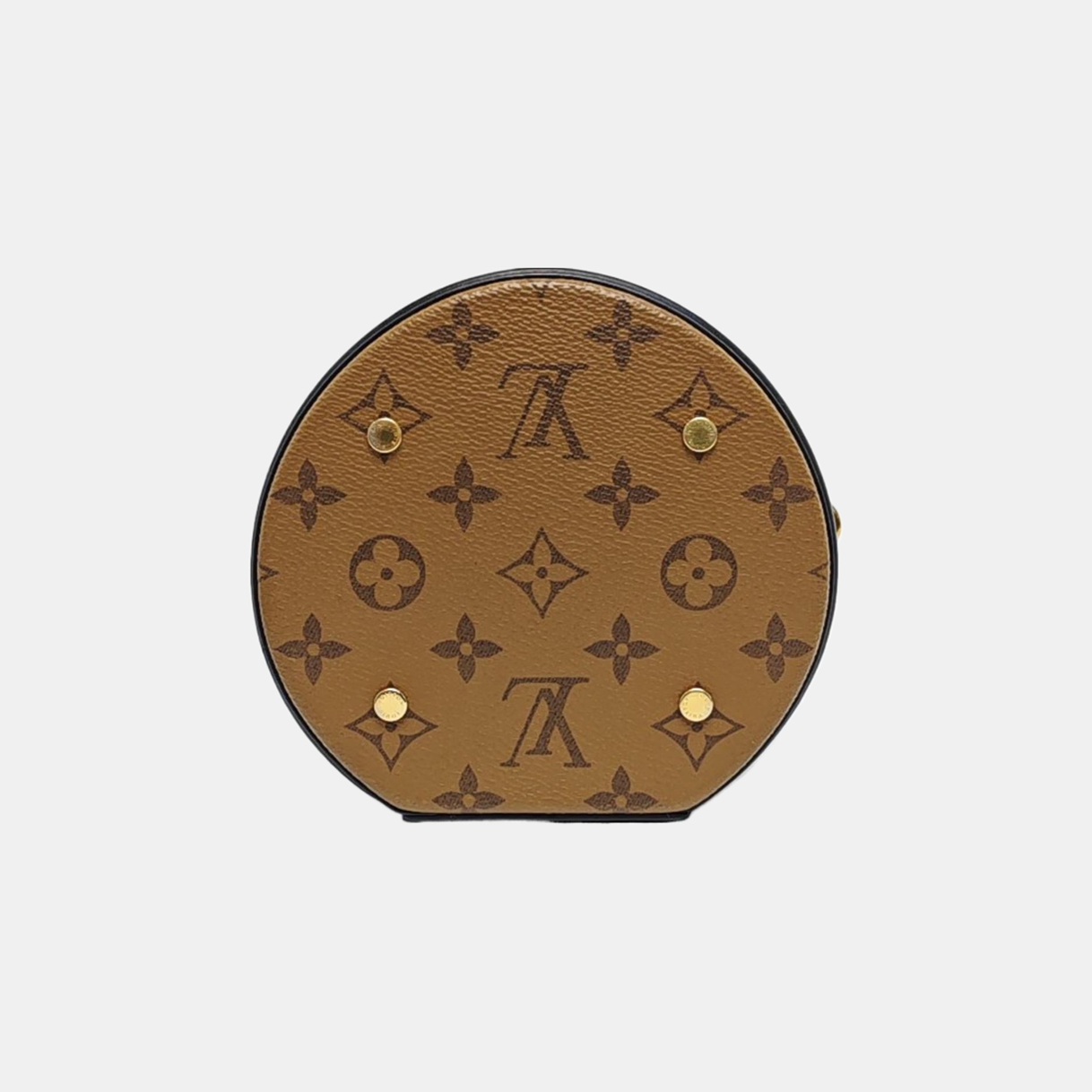 CANNES PM Monogram Coated Canvas Brown