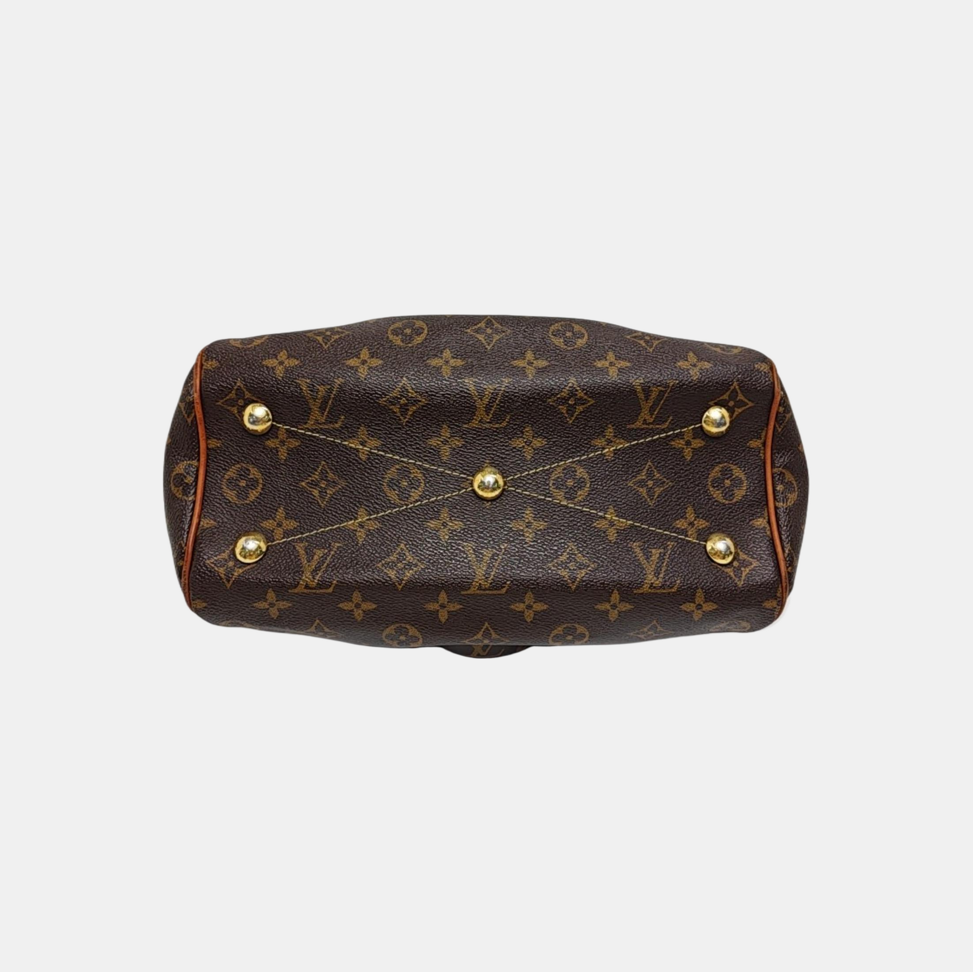 PALERMO PM Monogram Coated Canvas Brown