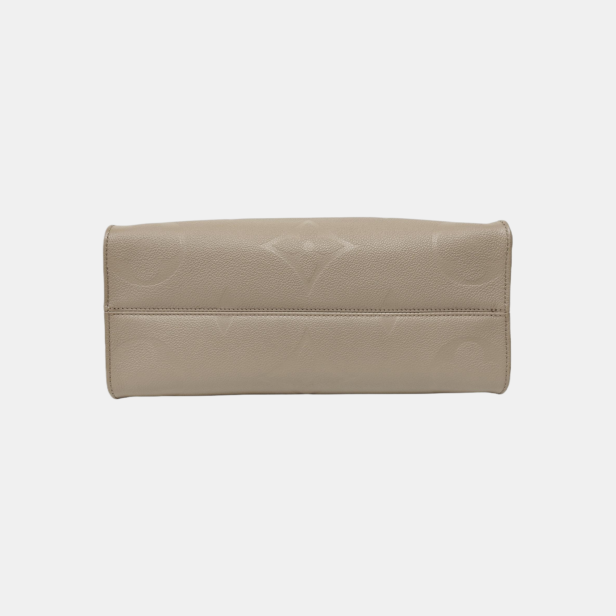 ONTHEGO MM Monogram Calfskin Gray
