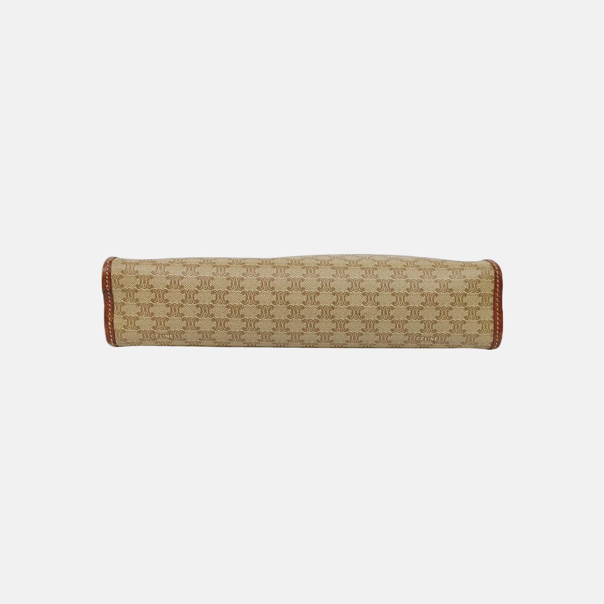 MACADAM CLUTCHES Coated Canvas Beige