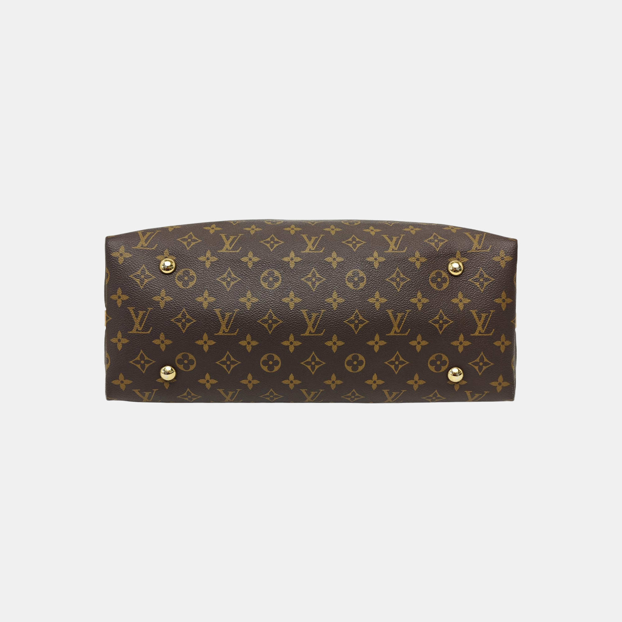 CARRYALL MM Monogram Coated Canvas Brown
