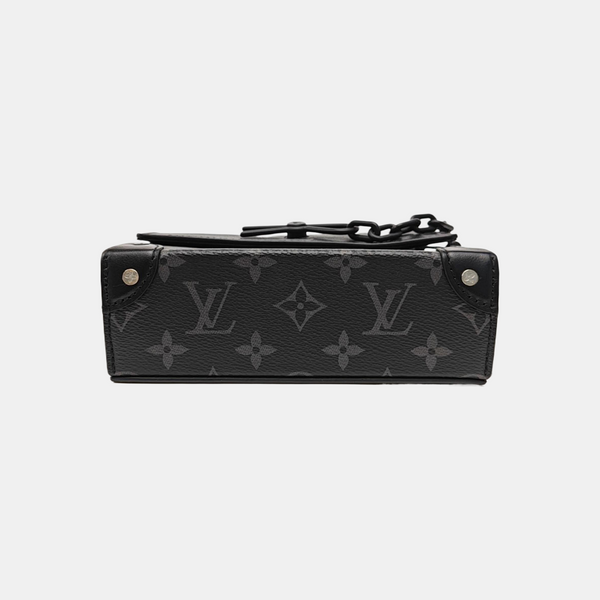STEAMER Mini Monogram Coated Canvas Black