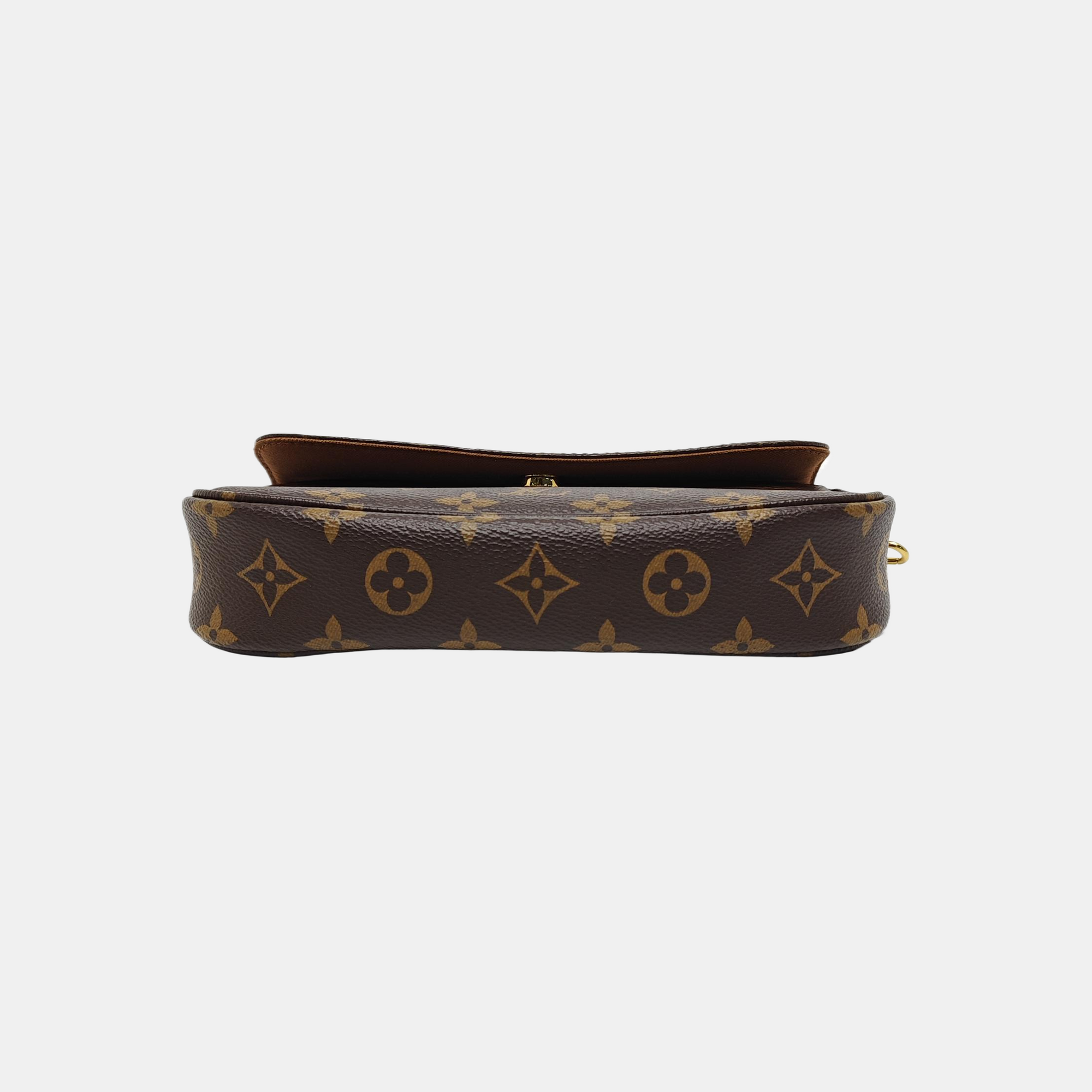 IVY Monogram Coated Canvas Brown