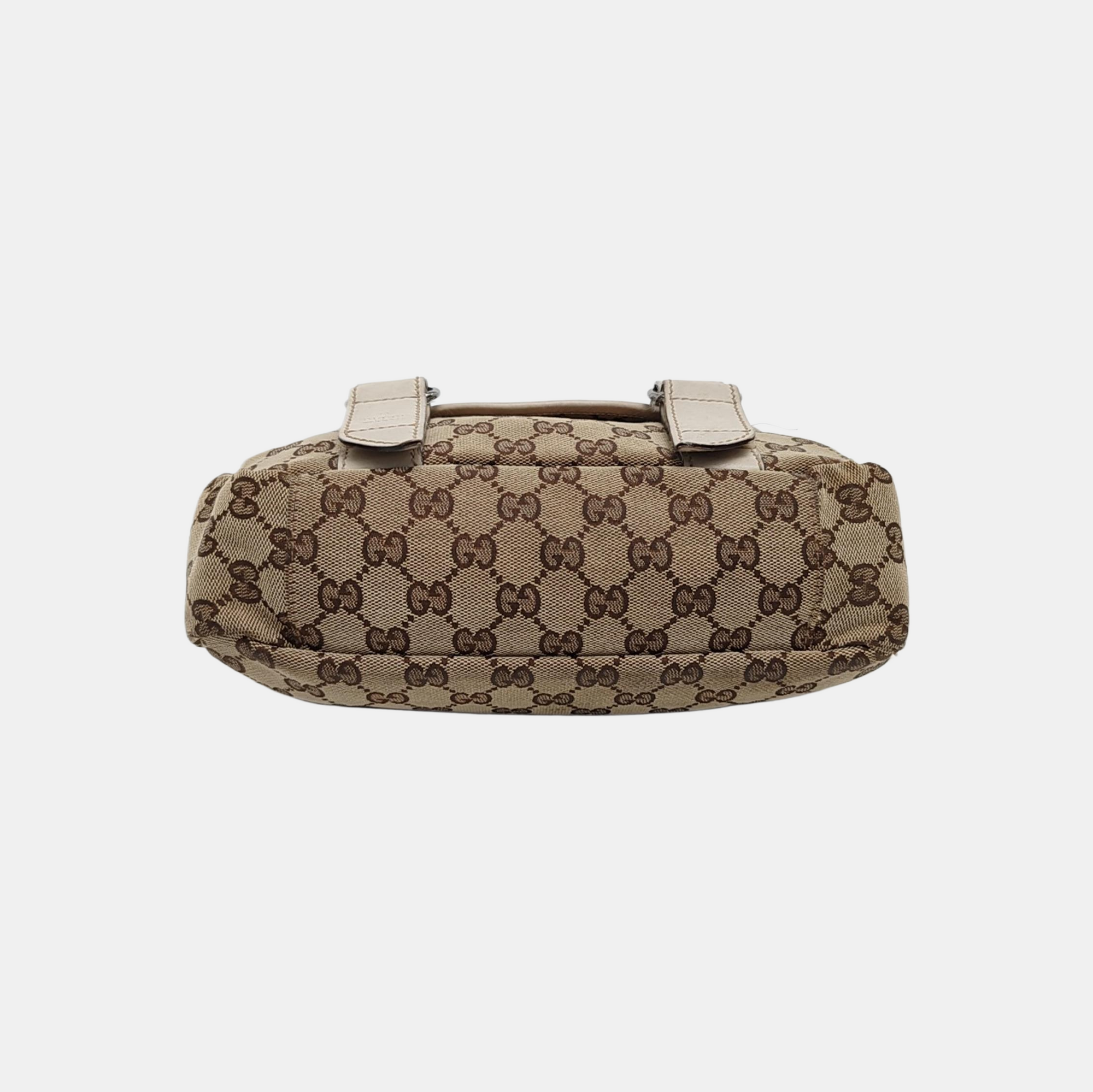 Monogram Canvas Shoulder Bag Black