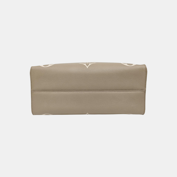 ONTHEGO MM Monogram Calfskin Gray