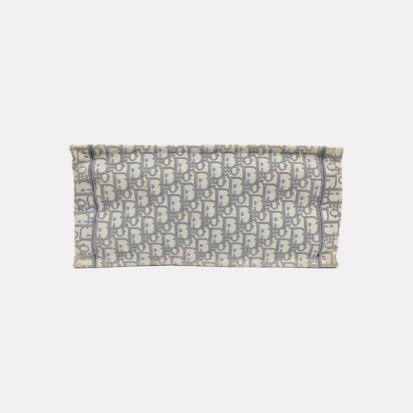 Book Tote Medium Oblique Canvas Gray