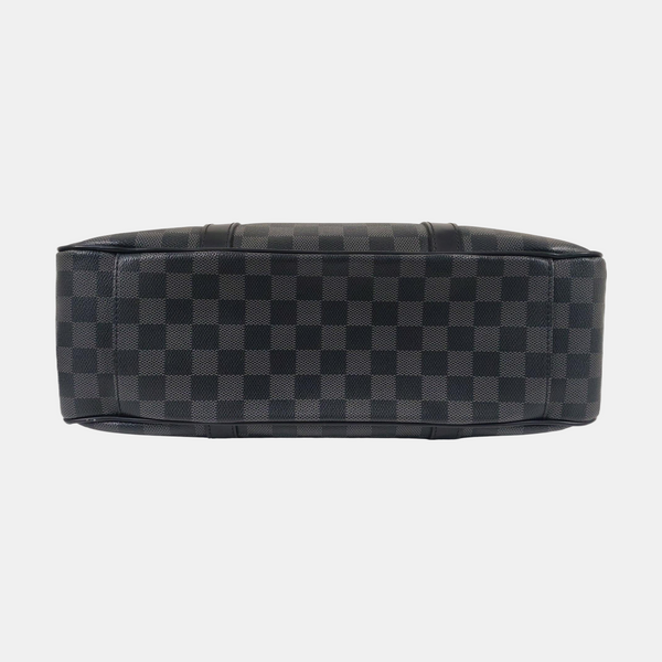 TADAO MM Damier Graphite Coated Canvas Gray
