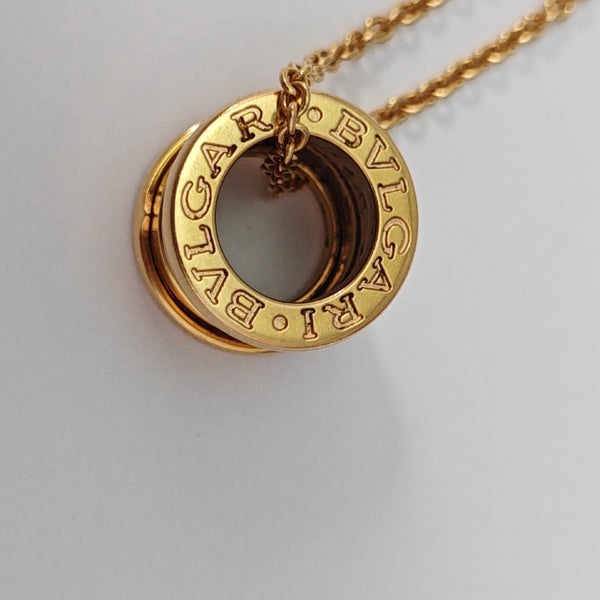 B.ZERO1 18k Rose Gold Necklace