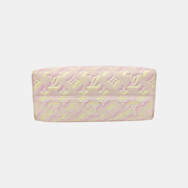 ONTHEGO PM Monogram Calfskin Pink