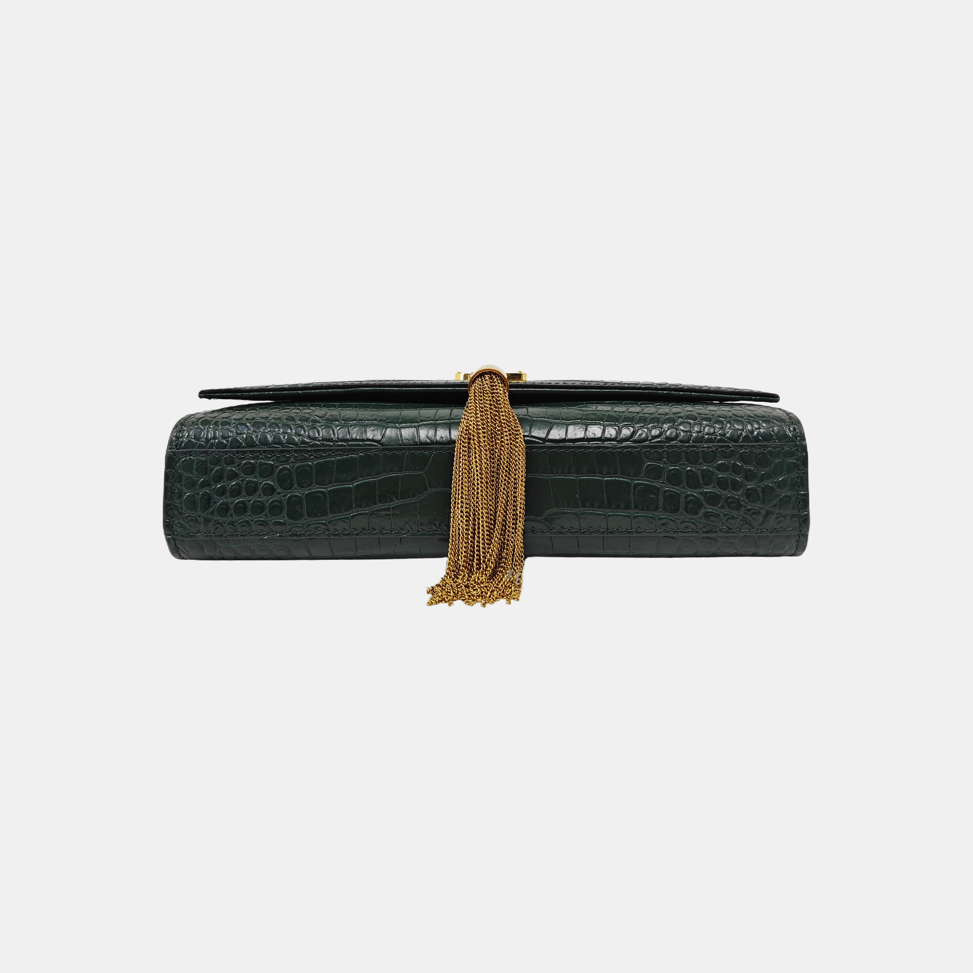 KATE Medium Calfskin Green