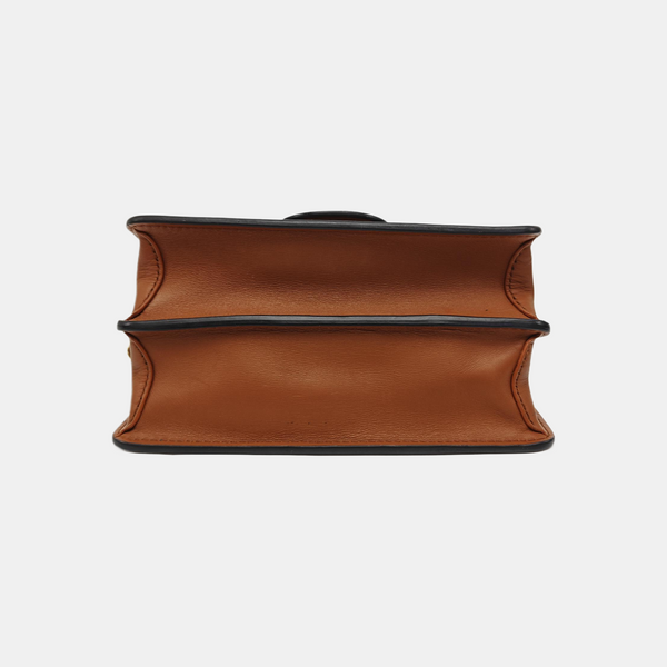 DAUPHINE Mini Monogram Coated Canvas Brown