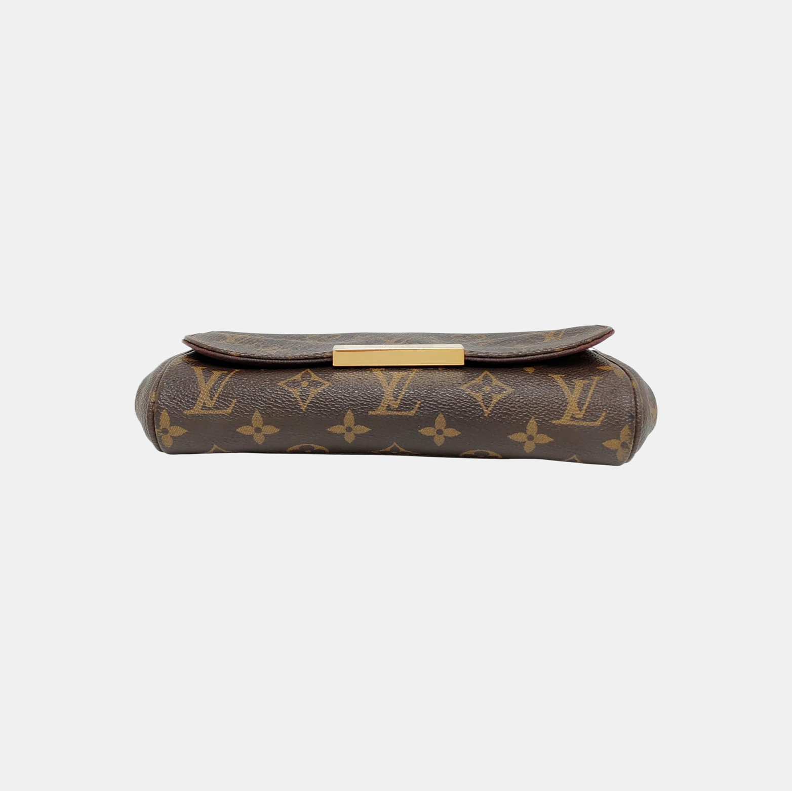 FAVORITE PM Monogram Coated Canvas Brown
