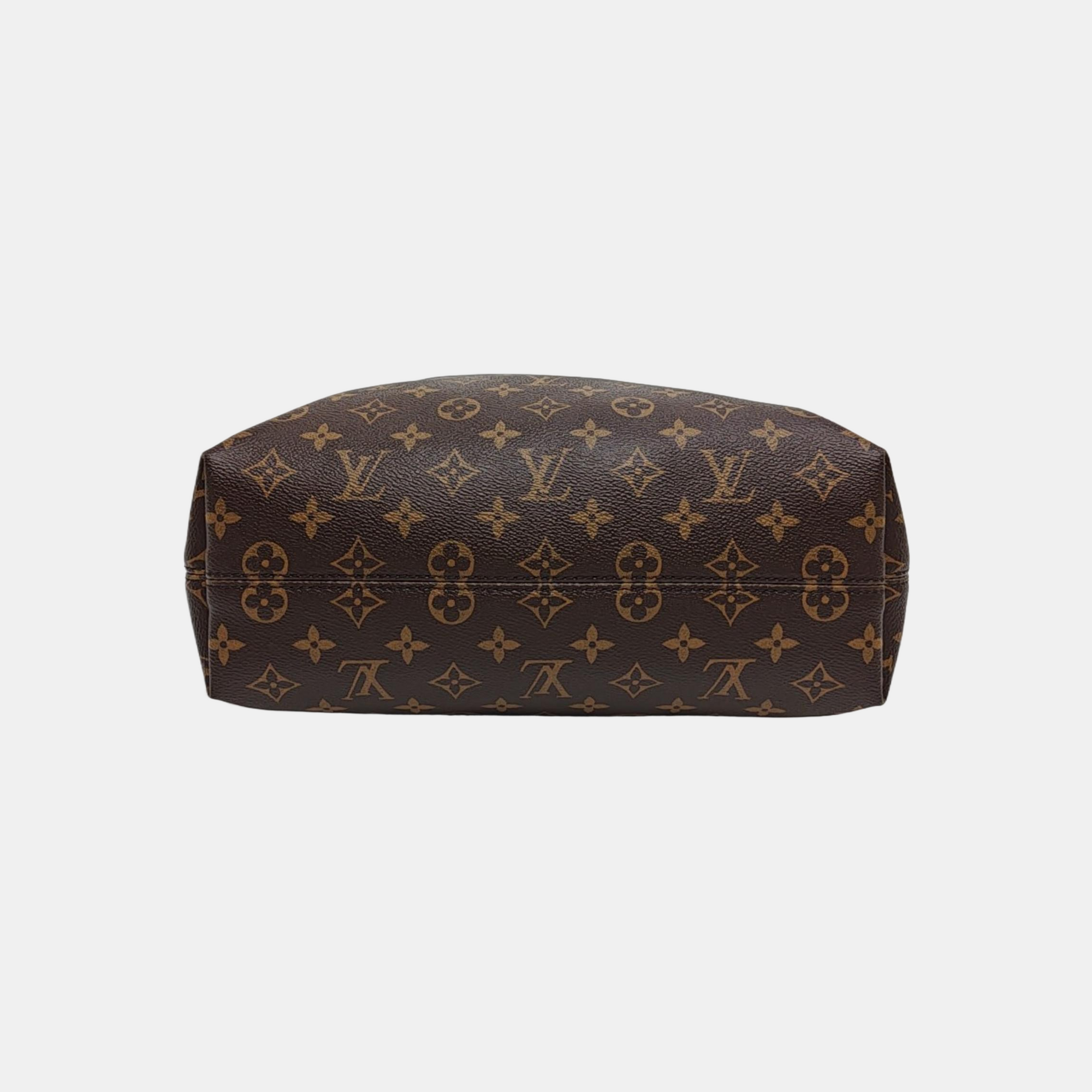 GRACEFUL TPM Monogram Coated Canvas Brown