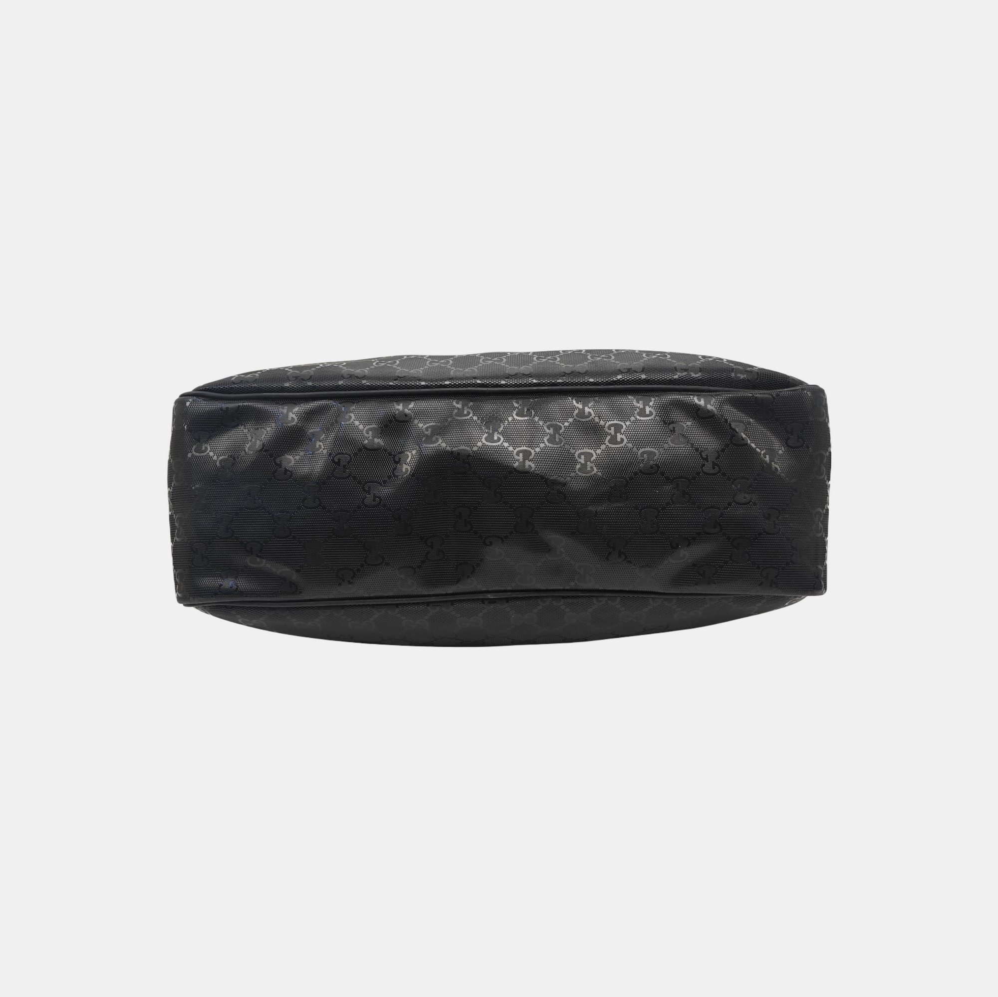 GG Imprime Monogram Coated Canvas Black