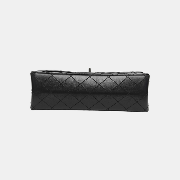2.55 225 (small) Quilted Calfskin Black