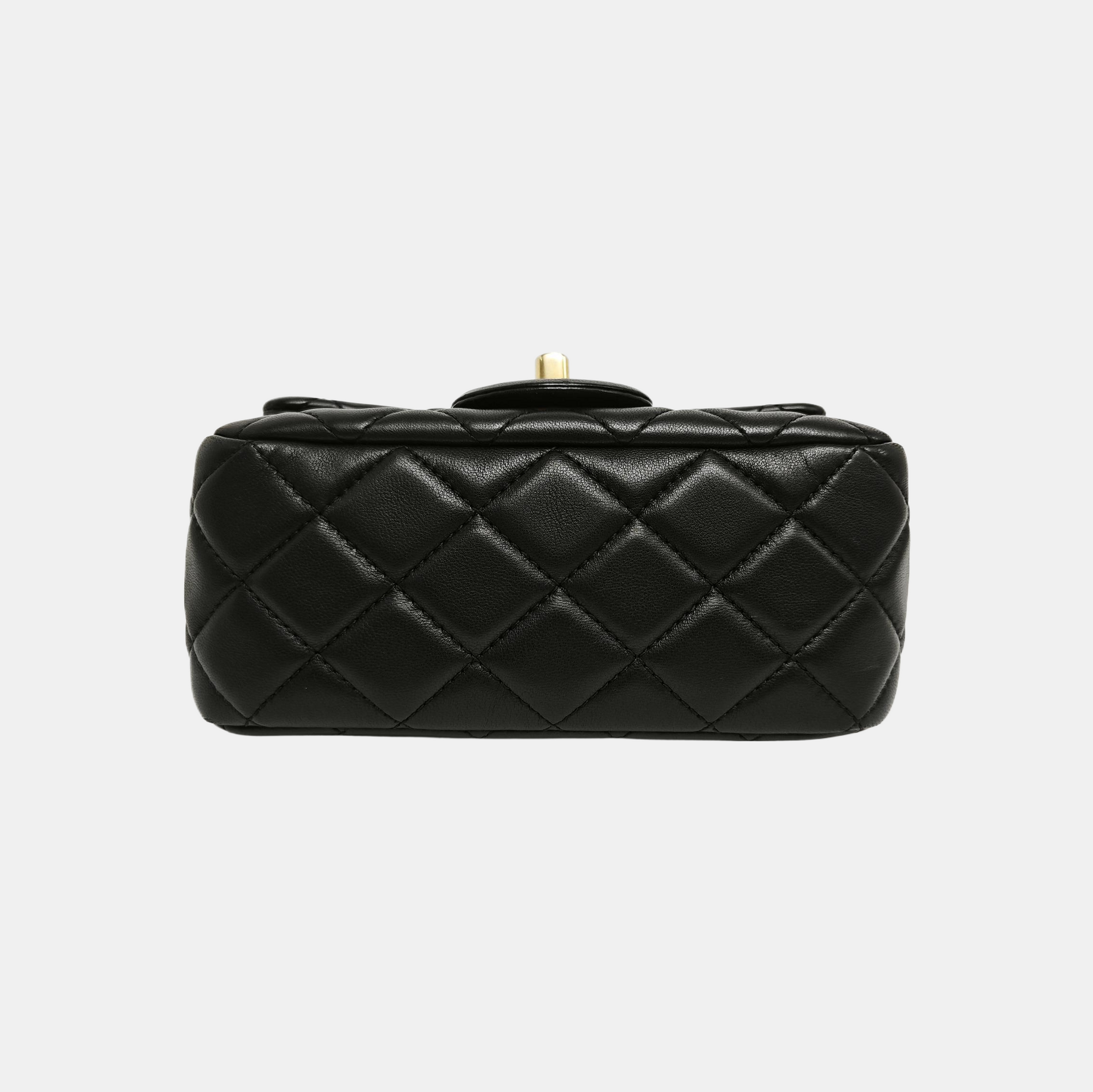 CLASSIC FLAP Mini Quilted Lambskin Black
