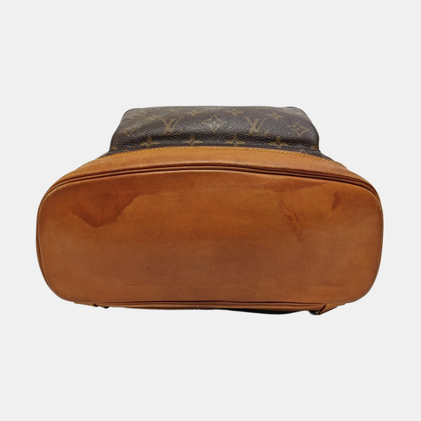 MONTSOURIS GM Monogram Coated Canvas Brown