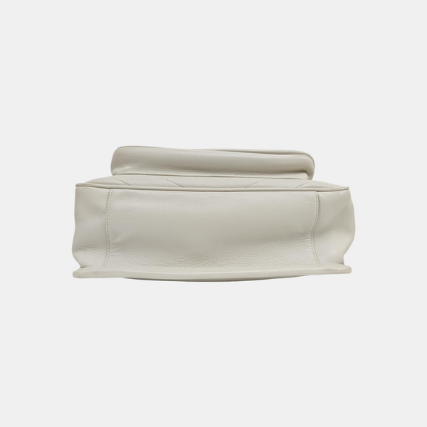 NIKI Medium Chevron Lambskin Gray
