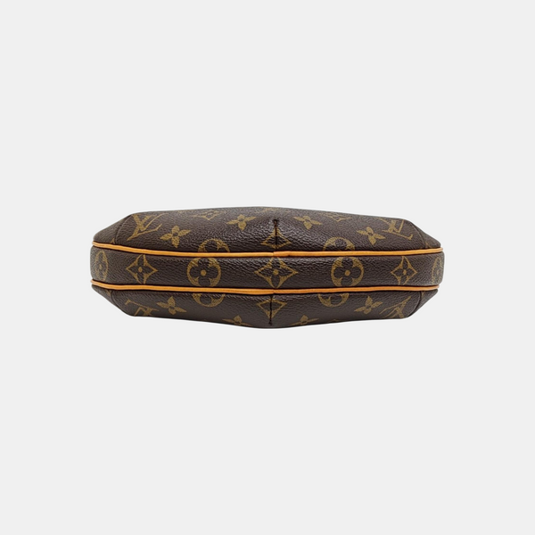 CROISSANT PM Monogram Coated Canvas Brown