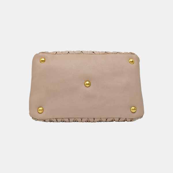 Madras Quilted Lambskin Pink