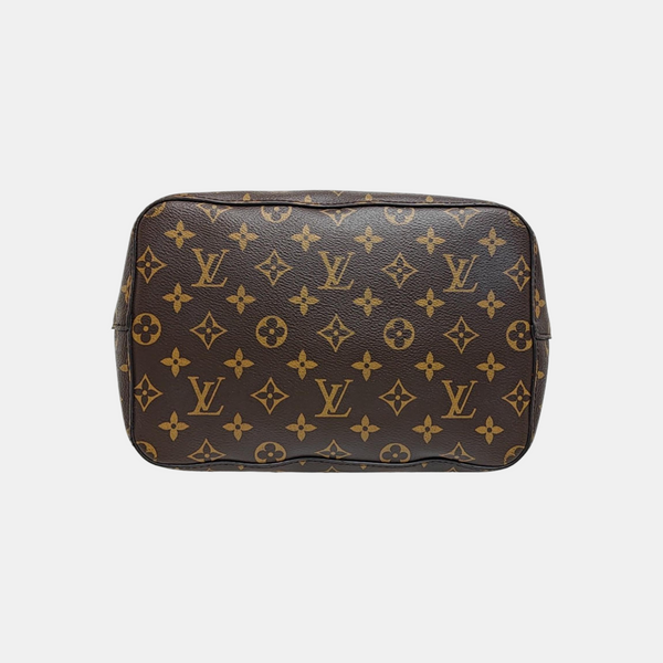NÉONOÉ MM Monogram Coated Canvas Brown