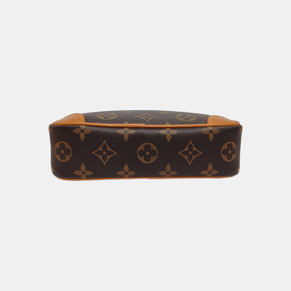 MARLY DRAGONNE Mini Monogram Coated Canvas Brown