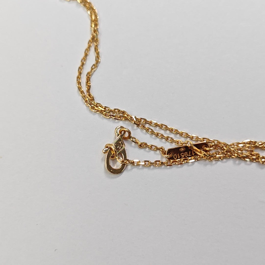 Vintage Alhambra 18k Gold Necklace