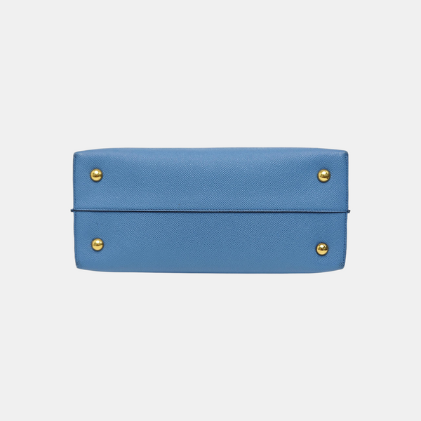 Gancini Calfskin Blue