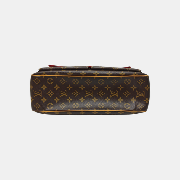 MULTIPLE Monogram Coated Canvas Brown