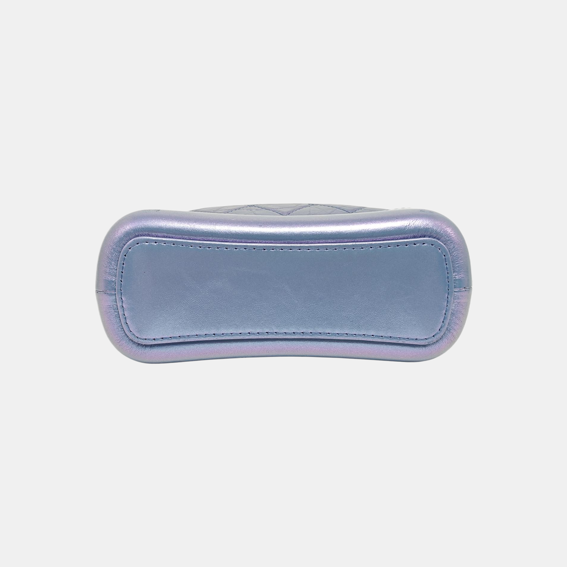 GABRIELLE Small Quilted Calfskin Metallic